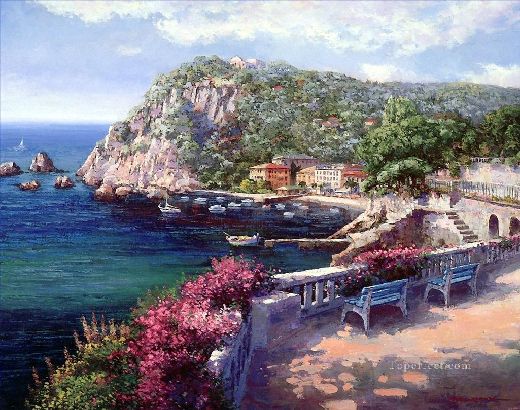 mt019 Aegean Mediterranean Oil Paintings